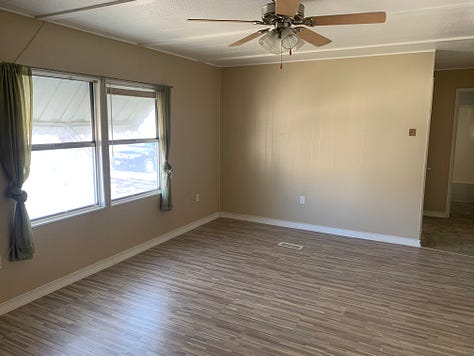 After Mobile Home Rehab Photos