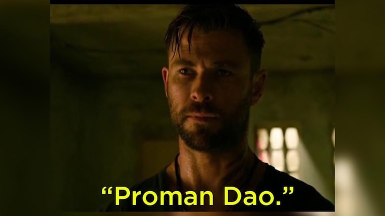 Proman Dao, before you go out: Mumbai Police brings up Chris Hemsworth's  Bangla to warn people - Trending News News