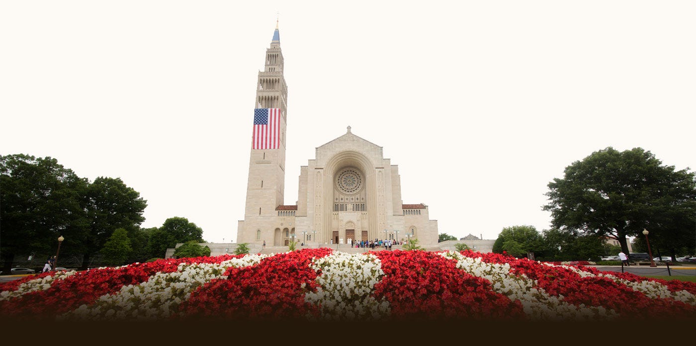 The Basilica of the National Shrine of the Immaculate Conception The Basilica of the National Shrine of the Immaculate Conception