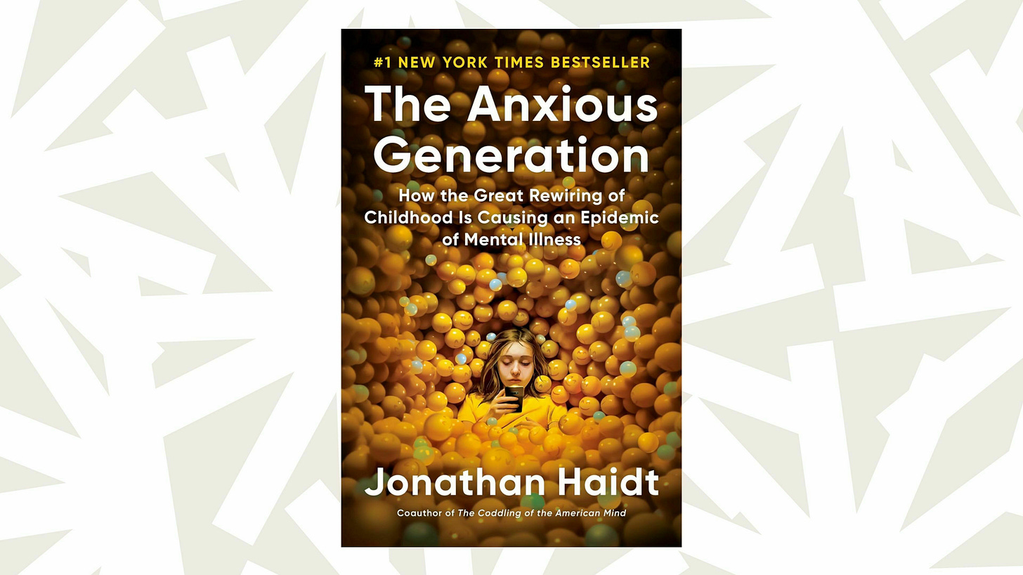 The Anxious Generation' analyzes the harmful effects of growing up online :  NPR's Book of the Day : NPR