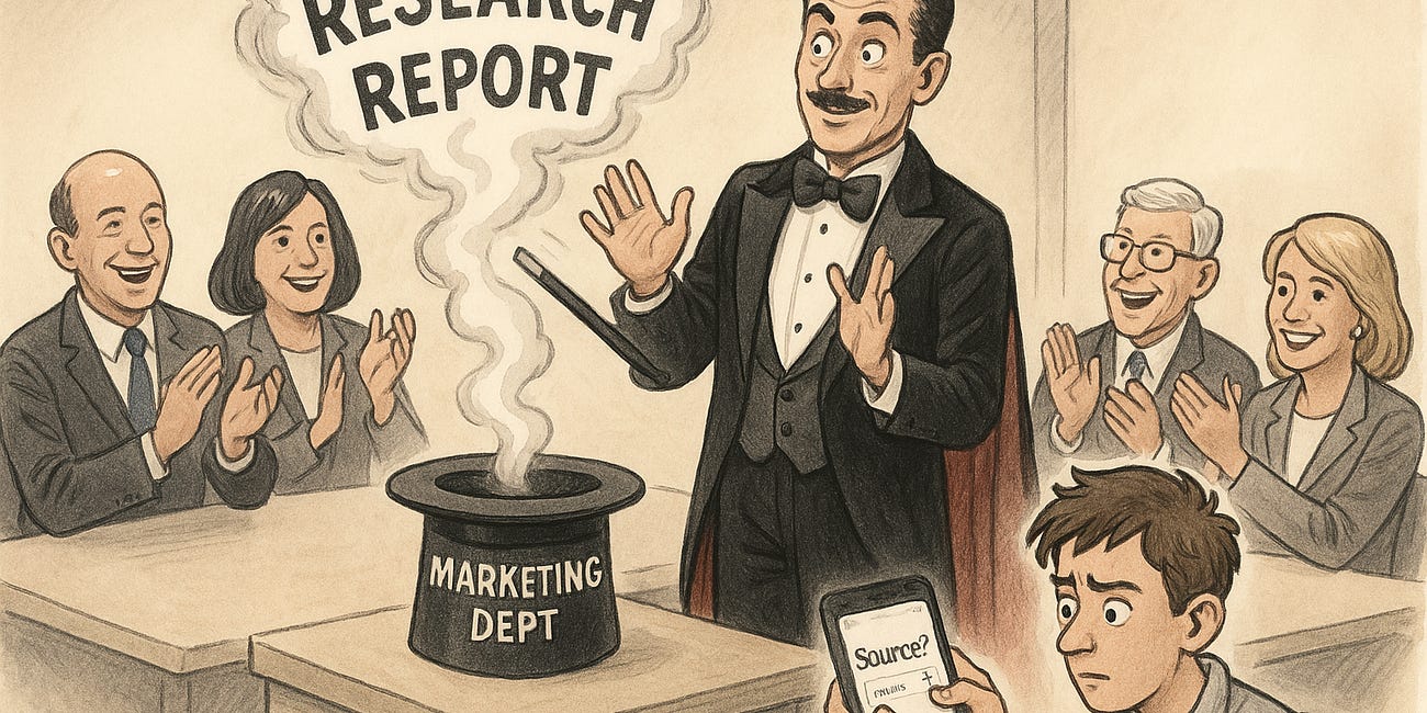 Manufactured Authority: How Marketing Dresses Up as Truth