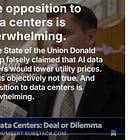 The opposition to data centers is overwhelming.