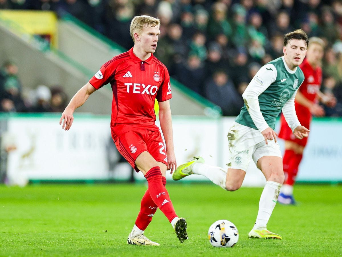 Kjartan Kjartansson's Aberdeen future addressed after first outing under  Stephen Robinson | Aberdeen Live