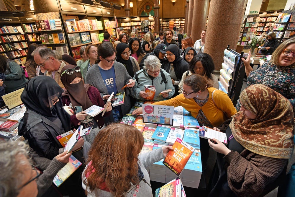 World Book Night event in Waterstones, Bradford