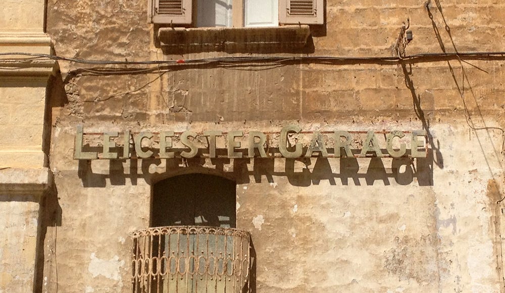 ‘Leicester Garage’, Valletta