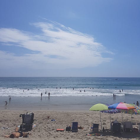 San Clemente town and pier