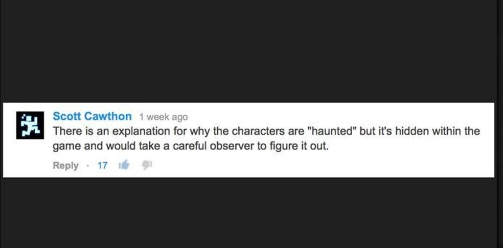 O próprio criador de Five Nights at Freddy’s confirma que os bonecos são mal assombrados — Foto: Reprodução/Scott Cawthon