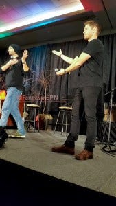 Giving each other credit, as always