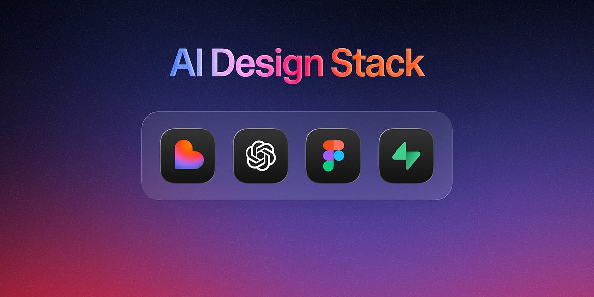 Ultimate AI Design Stack - by Felix Haas - Design + AI