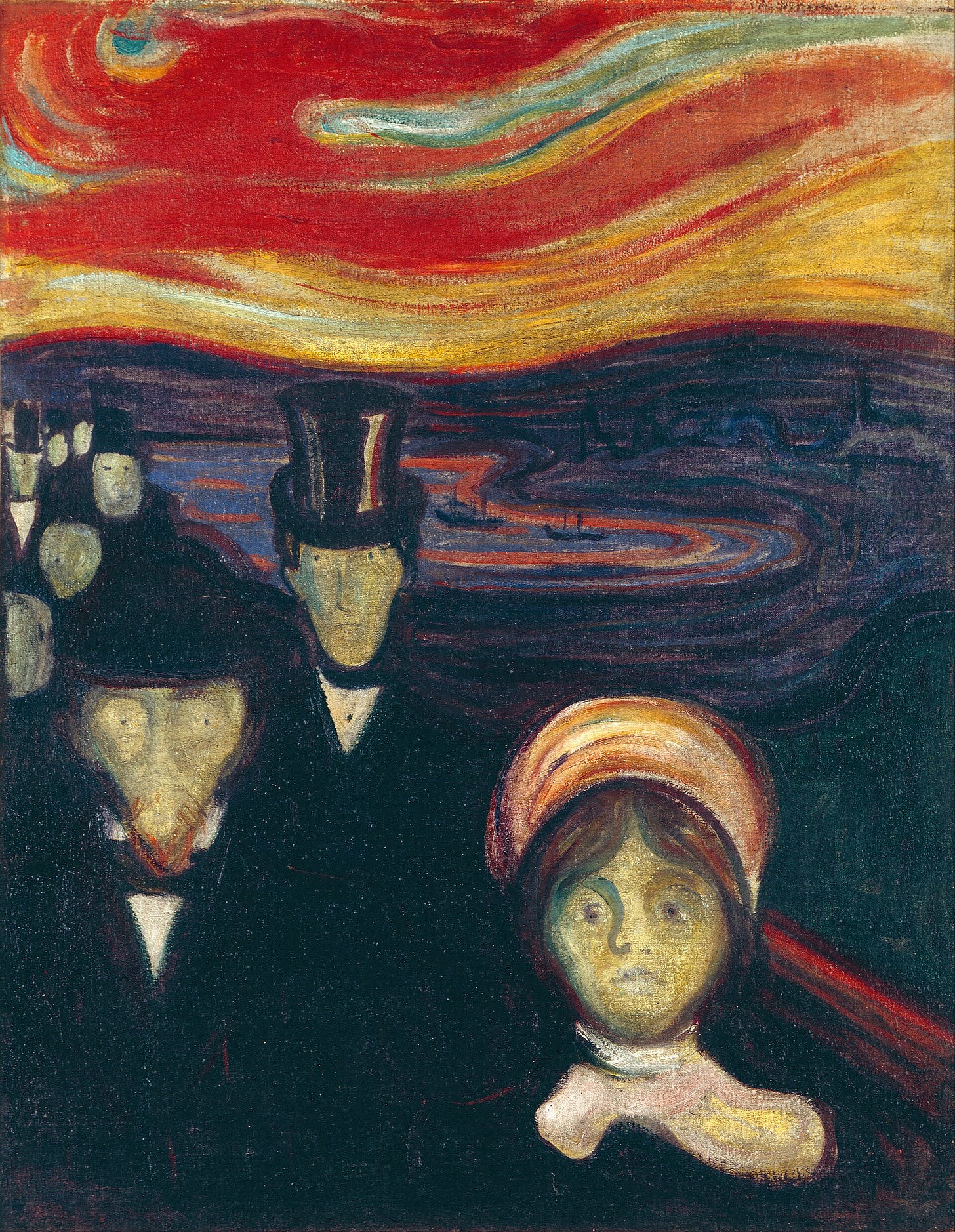 Edvard Munch - Anxiété (1894)
