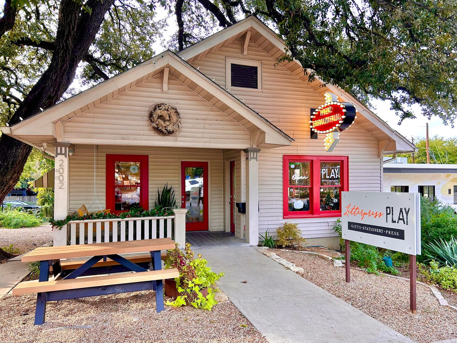 Visit Us – Letterpress PLAY