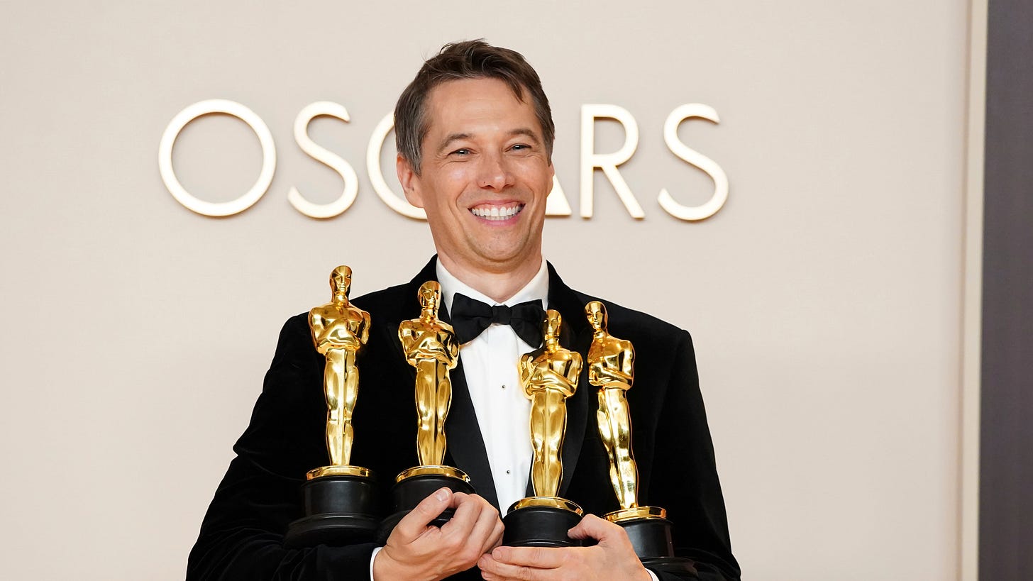 Sean Baker wins best director Oscar for 'Anora' in Academy Awards sweep –  104.5 WOKV