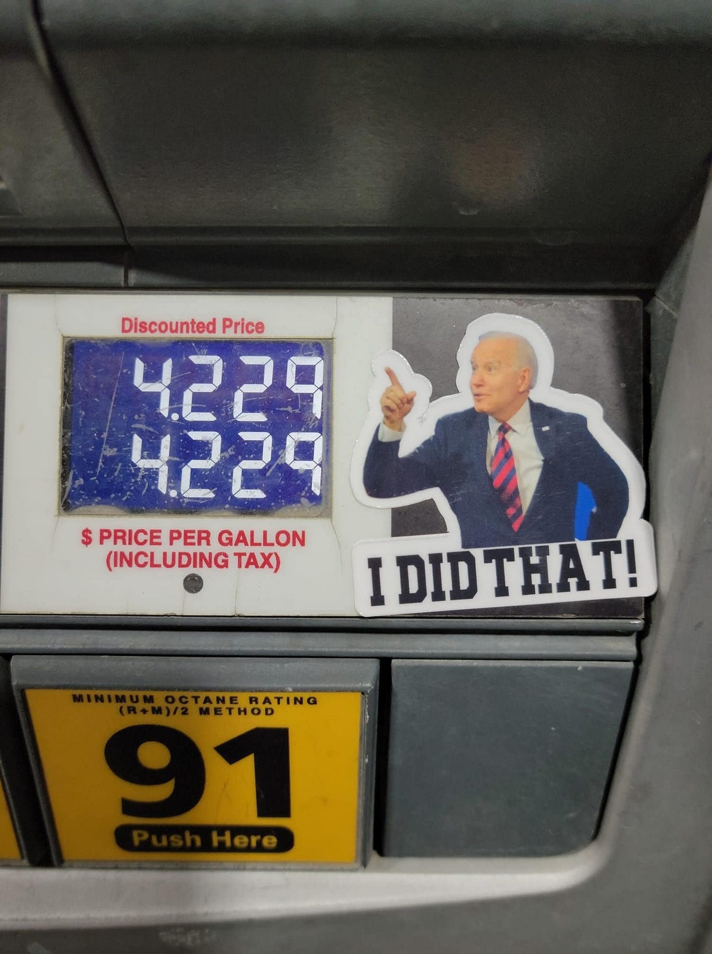 Biden I Did That Sticker FREE SHIPPING | Etsy