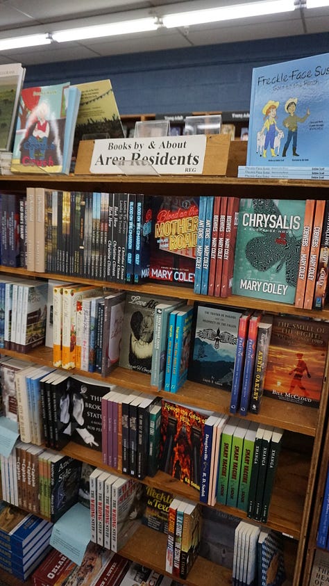 Brace Books & More is stocked with books, gifts, home goods and unique items and is locally-owned by Tara Anson