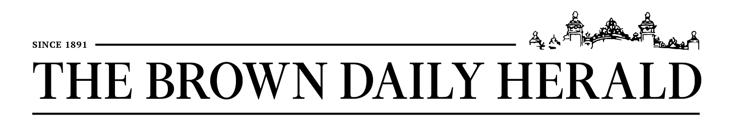 Logo of The Brown Daily Herald Logo of The Brown Daily Herald