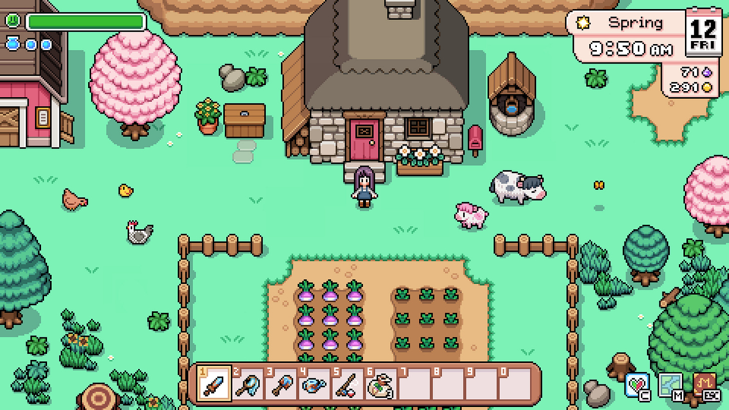 Fields of Mistria on Steam