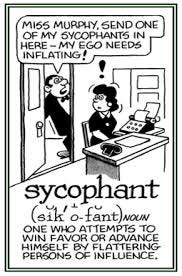 sycophancy cartoon