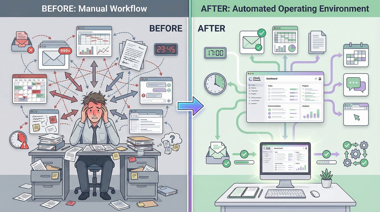 Before and After: Manual Workflow vs Automated Operating Environment