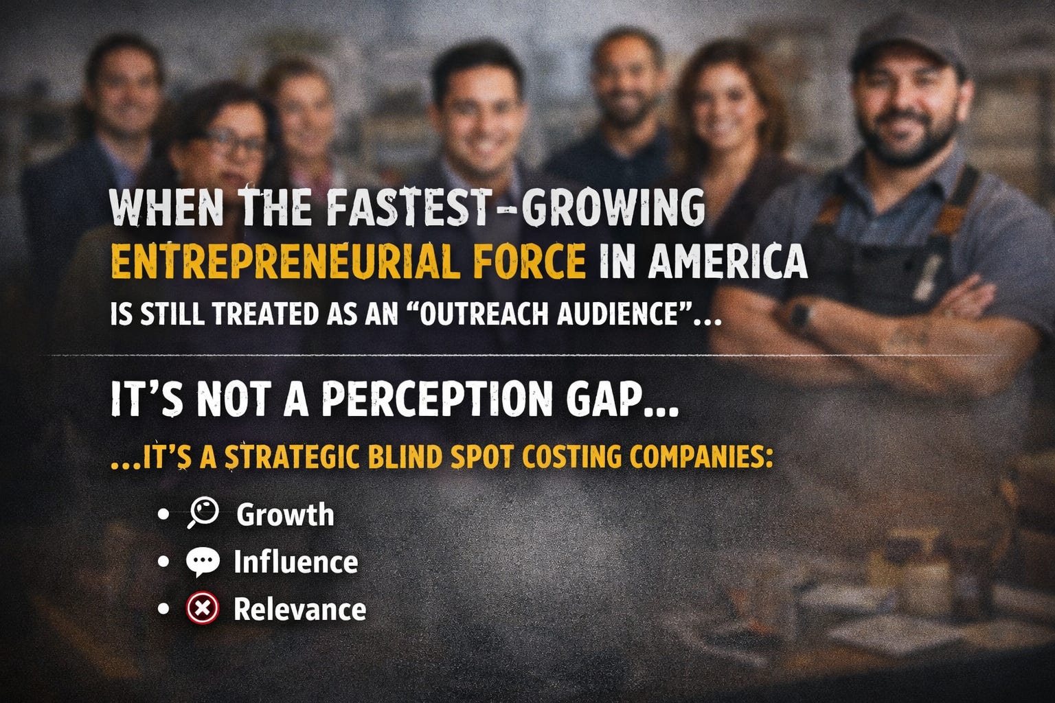 They Called It a Niche. "A Segment". The Data Says Otherwise.