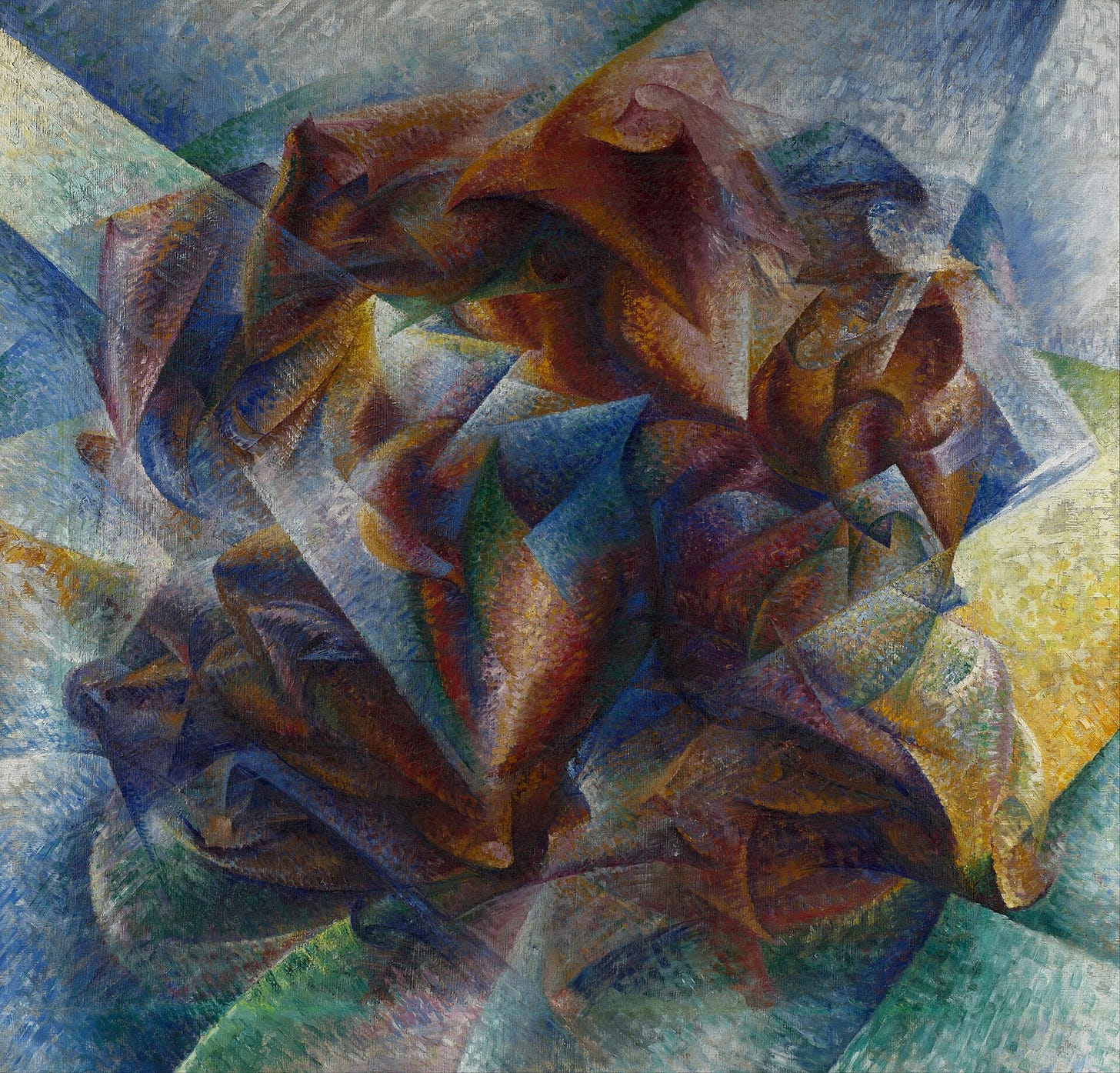 Dynamism of a Soccer Player painting by Boccioni Dynamism of a Soccer Player painting by Boccioni