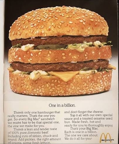 The Big Mac Index was created by The Economist in 1986 to measure the real value of money around the world. It compares the price of a Big Mac in different countries The Big Mac Index was created by The Economist in 1986 to measure the real value of money around the world. It compares the price of a Big Mac in different countries