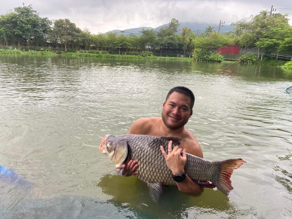 Michael Namba vacationing in Asia.