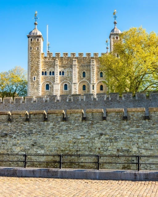 May be an image of the Tower of London