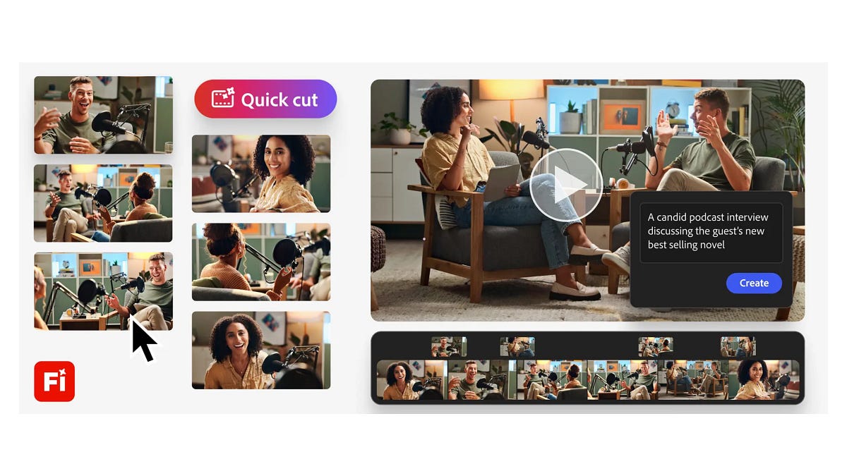 Adobe Firefly adds Quick Cut to save time editing your videos