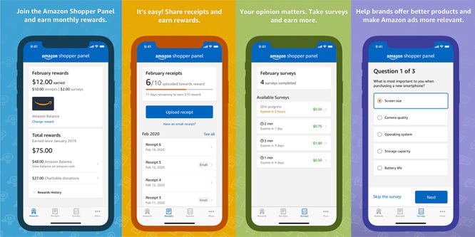 Amazon will pay you to know what you bought somewhere else - RetailWire Amazon will pay you to know what you bought somewhere else - RetailWire