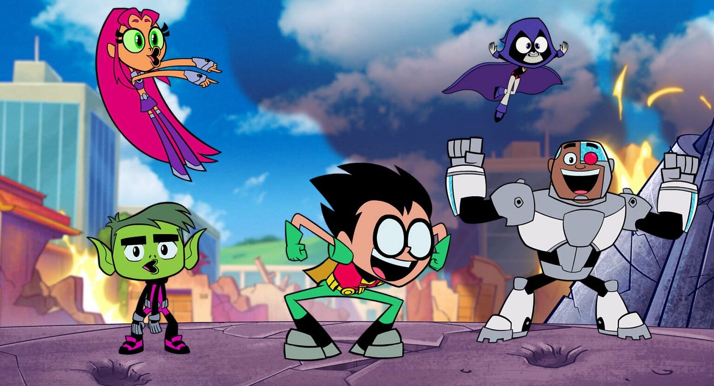 Teen Titans Go Vs Teen Titans: | Caribu Teen Titans Go Vs Teen Titans: | Caribu