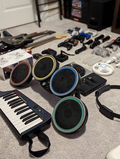 Lots of controllers!