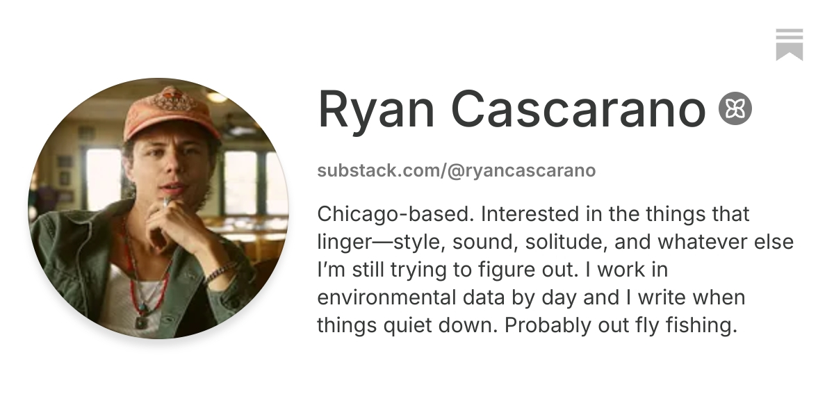 Ryan Cascarano | Substack