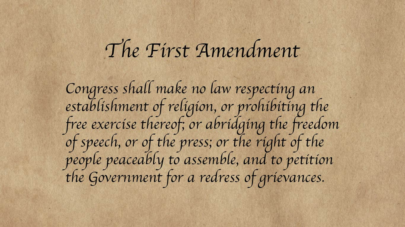 1st Amendment