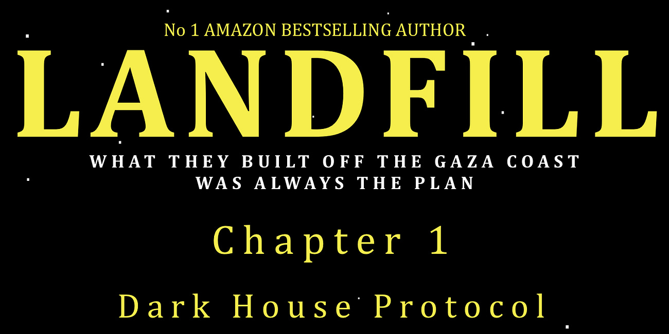 LANDFILL: What they built off the Gaza coast was always the plan