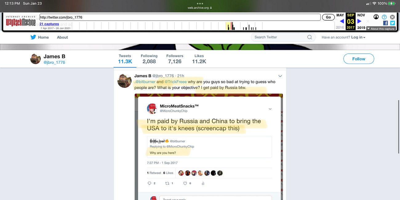 The first “Q” was James Brower and Microchip working for #MAGA3X, Flynn (and the Russians)