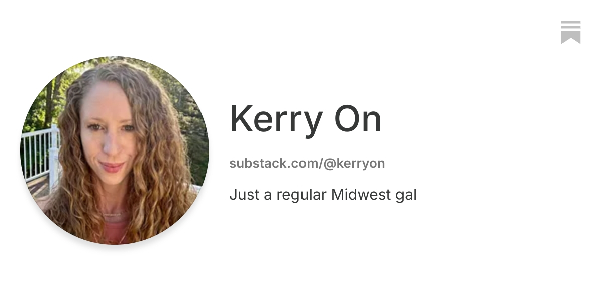 Kerry On | Substack