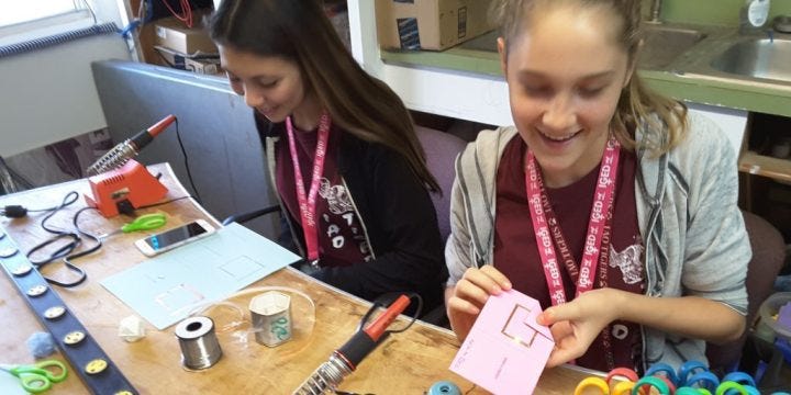 maui-makers-introduce-a-girl-to-engineering-surface-mount-soldering-720 maui-makers-introduce-a-girl-to-engineering-surface-mount-soldering-720