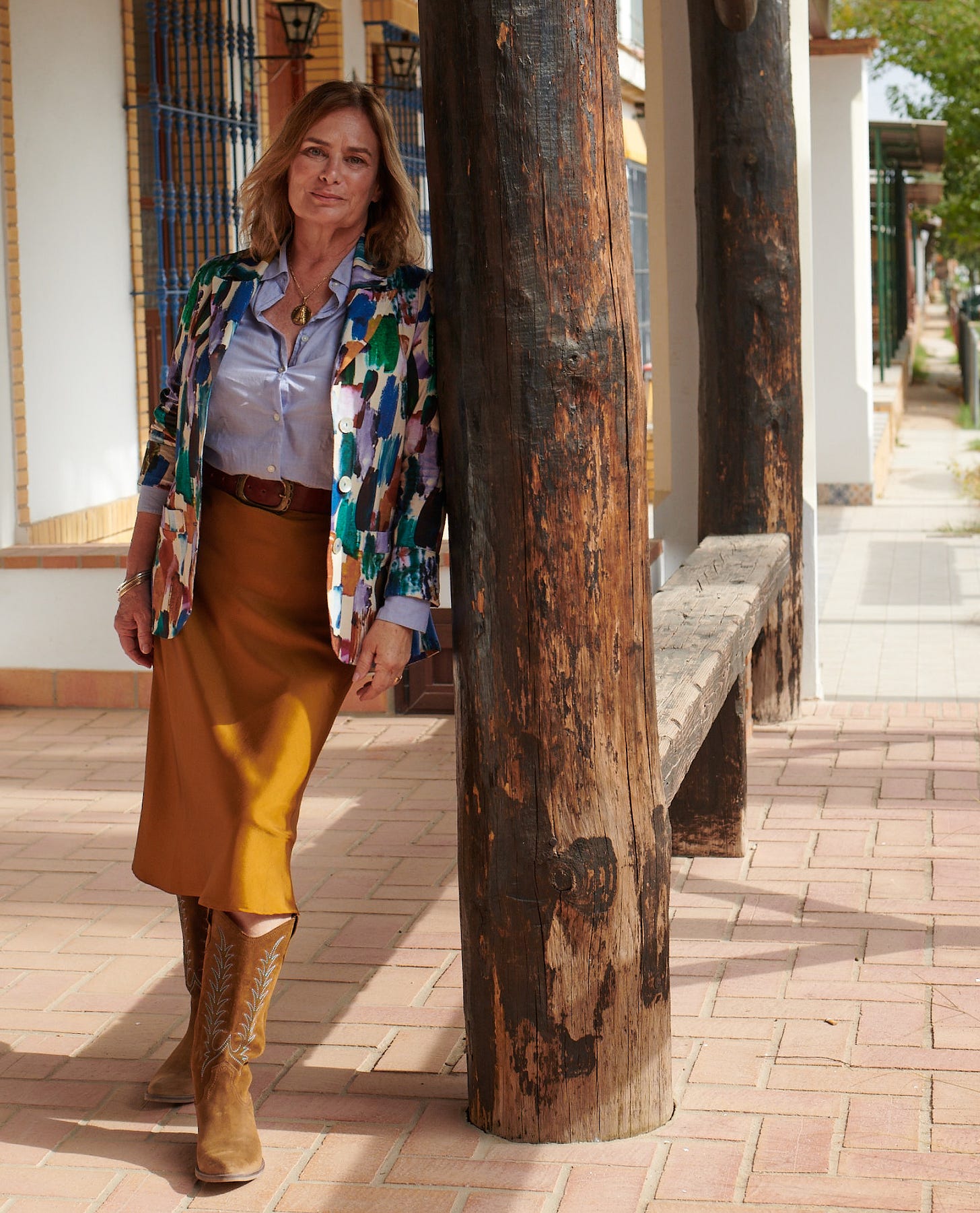 British shoe designer Penelope Chilvers gives fashion advice for women aged 50 and over.