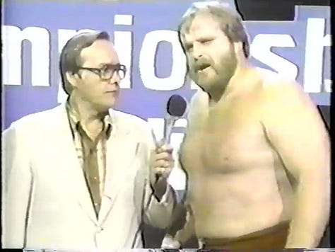 Kevin Sullivan, Ray Candy, Ole Anderson, Tony Atlas, The Freebirds, Bob and Brad Armstrong, Michael Hayes and Austin Idol, Austin Idol and Kevin Sullivan, Harley Race