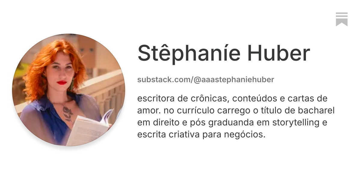Stêphaníe Huber | Substack