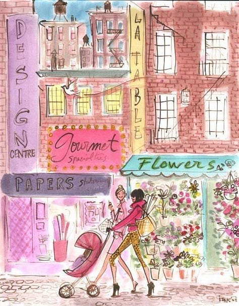 Several photos depicting the shoe diva art style