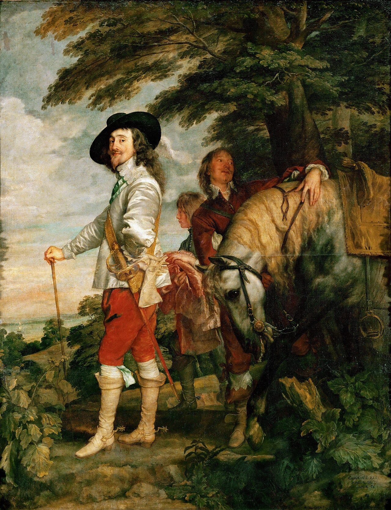 Anthony van Dyck, Charles I at the Hunt, about 1635 Anthony van Dyck, Charles I at the Hunt, about 1635