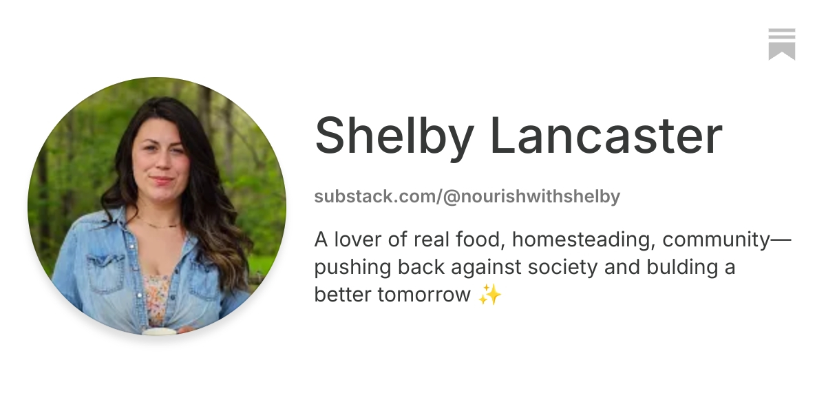 Shelby Lancaster | Substack