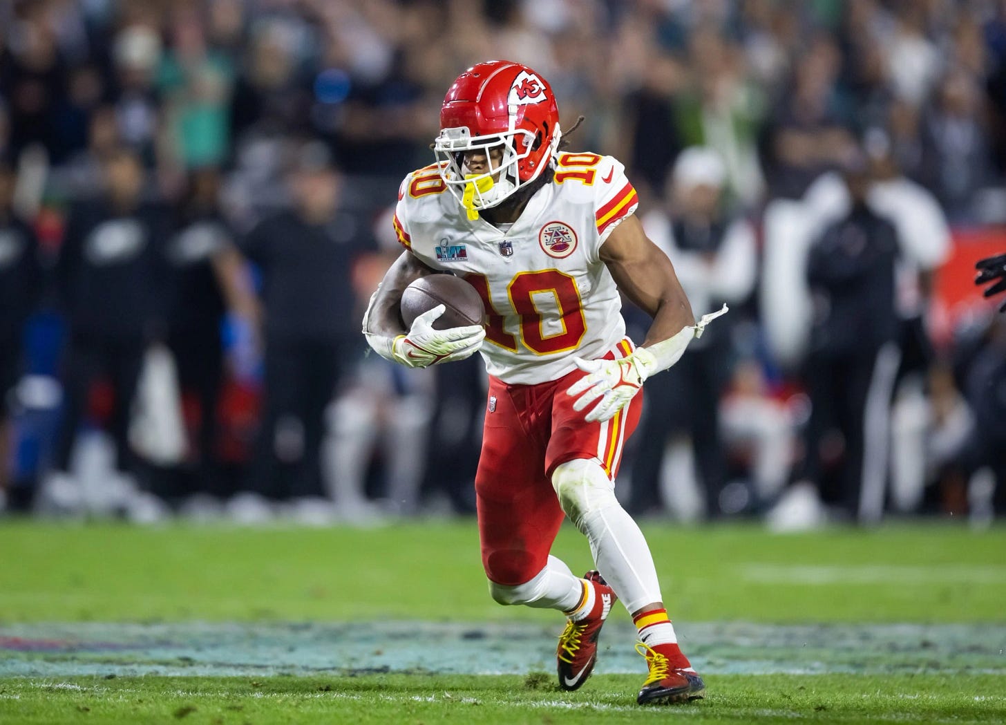 A picture of Chiefs RB Isiah Pacheco