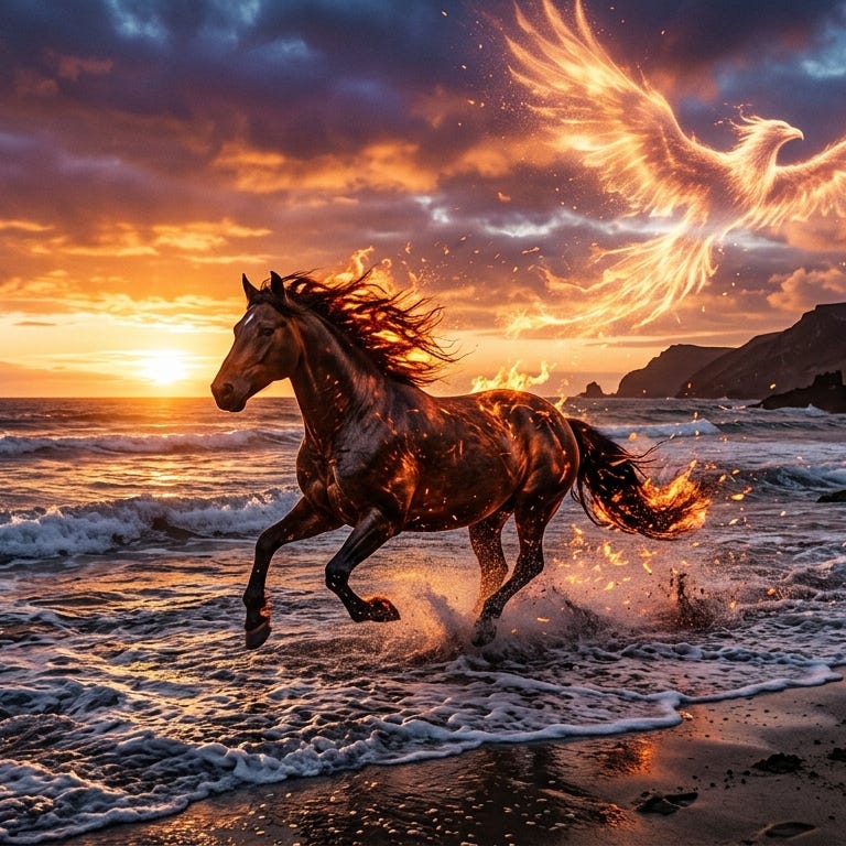 Hoofbeats and Embers