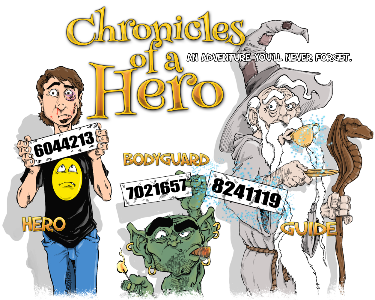 Jaime Buckley's Chronicles of a Hero promo cartoon