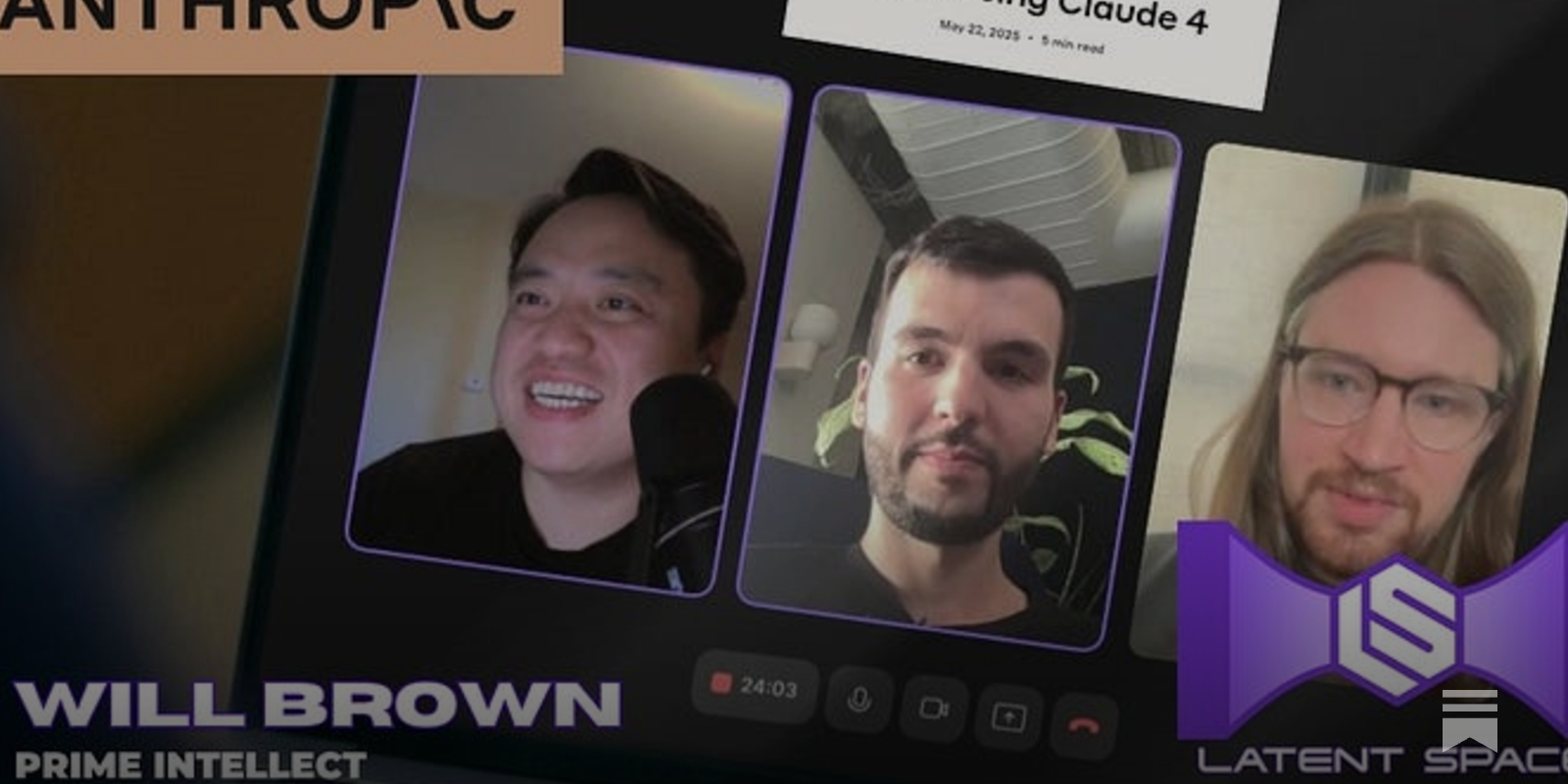 Multi-Turn RL for Multi-Hour Agents — with Will Brown, Prime Intellect