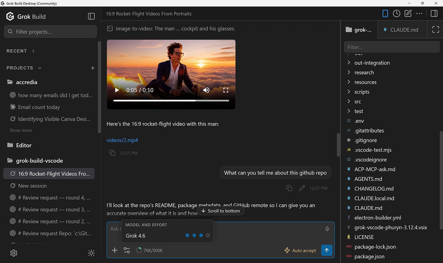 Grok Build Desktop (Community) Grok Build Desktop (Community)