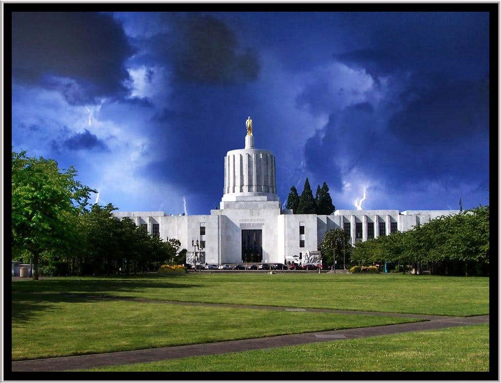 Oregon State Capitol ~ Salem Oregon Oregon State Capitol ~ Salem Oregon