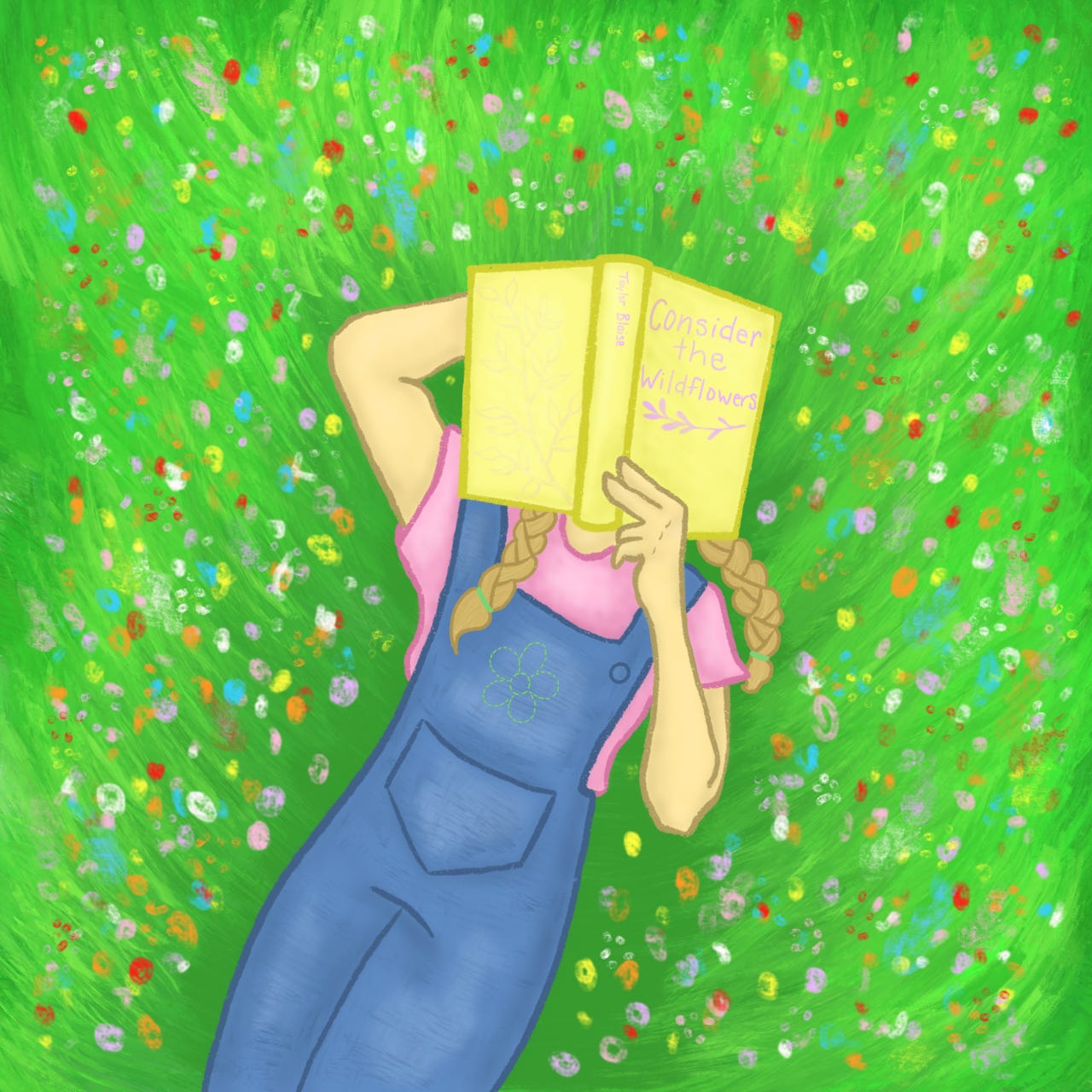consider the wildflowers